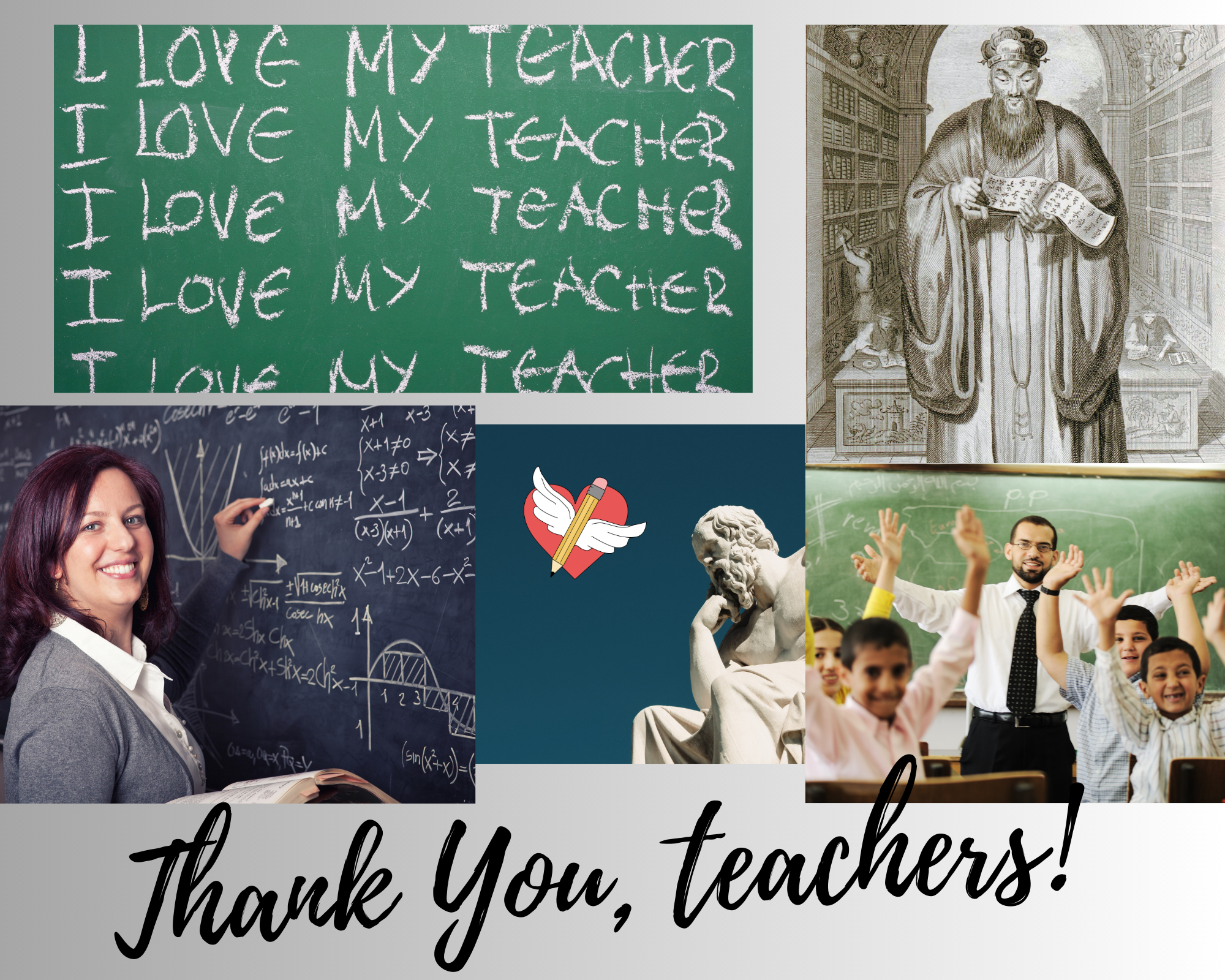 Thank you, Teachers! The Top 5 Best Teacher Quotes from the last 25 Centuries